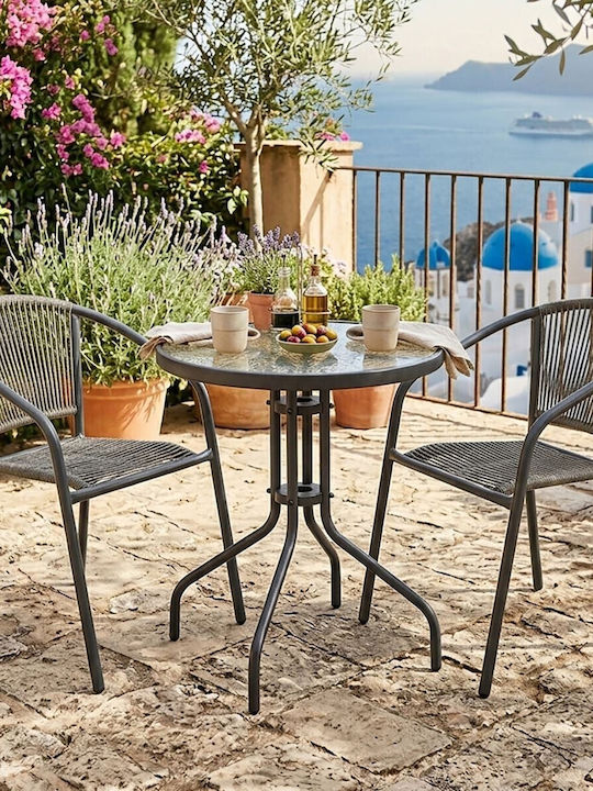 Dining Set for Small Outdoor Spaces Patty 3 Pie...