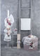 Loukia Taufdekorationen Flasche Kiste Koffer Lace Romance B732
