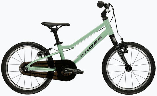 Kross Bicicletă Copii BMX 16" cu Cadru din Aluminiu Verde