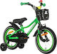 Karbon 14" Kids' BMX Bicycle with Aluminum Frame 2026 Green