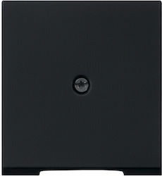 Wechselrahmen Gira 0274005 Cover Cord Cable VDO System 55 Schwarz