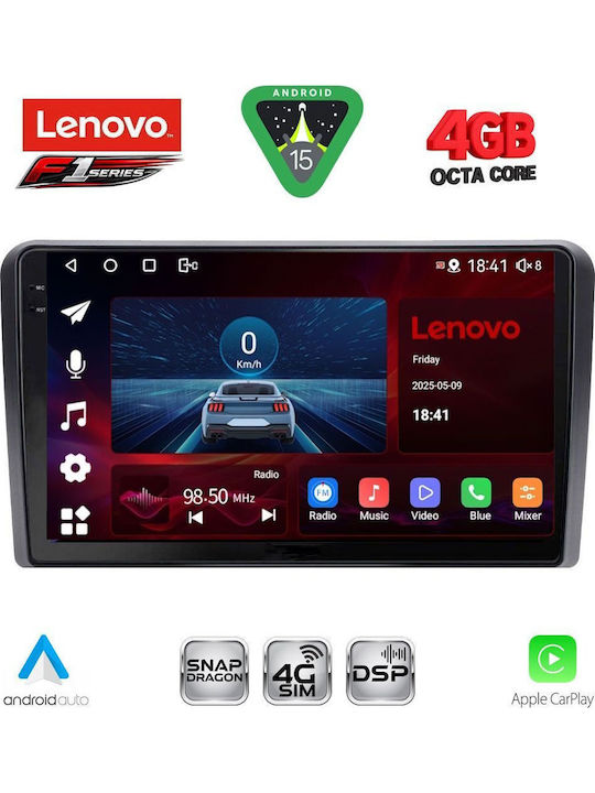 Lenovo Car Audio System for Ford Transit Connect 2018-2025 Bluetooth USB Wi-Fi GPS Apple CarPlay Android Auto with 10-Inch Touch Screen LENOVO SSQ 9174L CPA