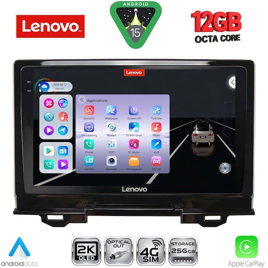 Lenovo Car Audio System for Honda HR-V 2021 Bluetooth USB WiFi GPS Apple CarPlay Android Auto with 9" Touch Screen