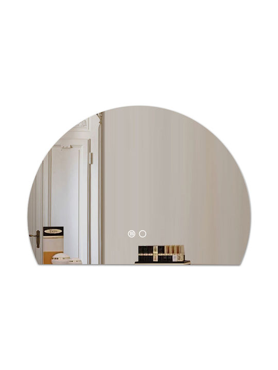 Polihome Wandspiegel Oval Mit Rahmen 100x80cm