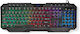 Nedis GKBD110BKUS Gaming Keyboard with Illuminated Keys English US
