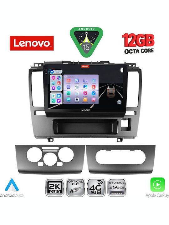 Lenovo Car Audio System for Nissan Tiida 2004-2013 Bluetooth USB WiFi GPS Apple CarPlay Android Auto with 9" Touch Screen