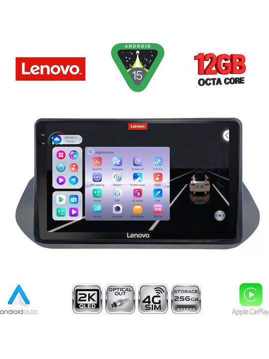 Lenovo Car Audio System for Nissan Qashqai 2021 Bluetooth USB WiFi GPS Apple CarPlay Android Auto with 10" Touch Screen