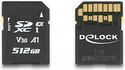 DeLock 512GB Class 10 V30 UHS-I DeLock 512GB Class 10 V30 UHS-I