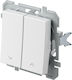 Roller Shutter Push Button 10a 250v Pw Xo Logiq
