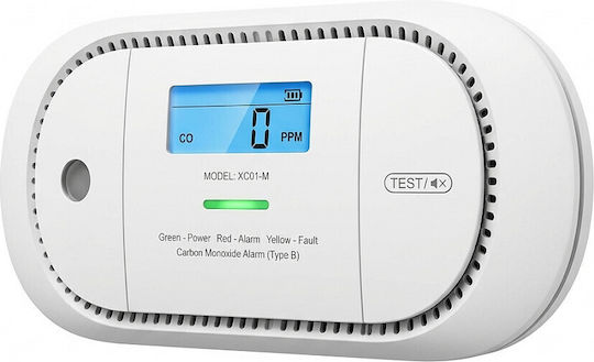 X-Sense Ανιχνευτής Mονοξειδίου του Άνθρακα CO Wi-Fi 24 Ζωνών