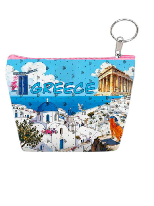 Πορτοφόλι Souvenir Μπρελόκ Mini Σετ 10pcs Pvc Greece 11*7*4cm 871816