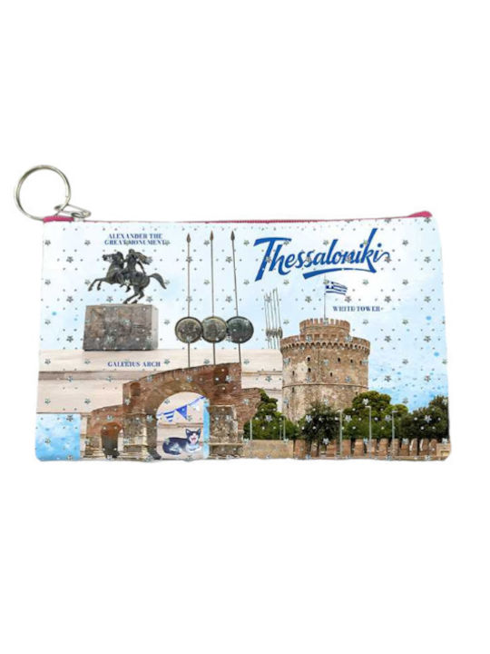 Πορτοφόλι Souvenir Μπρελόκ Σετ 10pcs Pvc Thessaloniki 16*10cm 871706