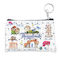 Wallet Souvenir Keychain Set 10pcs PVC Thessaloniki 11*7cm 871724