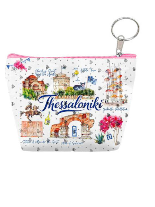 Wallet Souvenir Keychain Mini Set 10pcs Pvc Thessaloniki 11*7*4cm 871804