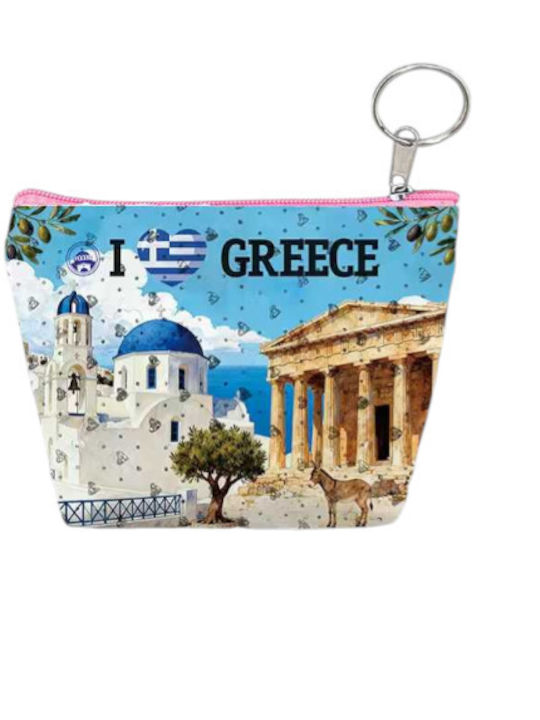 Портфейл Souvenir Ключодържател Mini Комплект 10бр PVC Greece 11*7*4см 871817