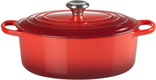 Le Creuset Oval Cast Iron Dutch Oven 35.2x22.6cm 4.1L