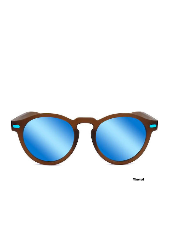 Lotto Unisex Sunglasses with Brown Frame and Bl...
