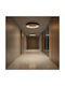 kelvo Salem Ceiling Light 60cm White with Integrated LED