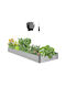 Vevor Planter Box Metalic Galvanizat 360x120x30 cm