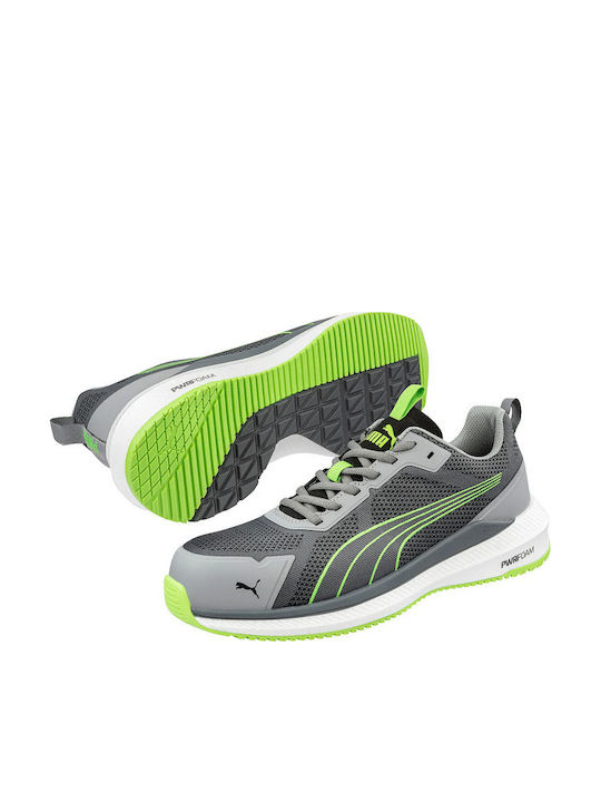PUMA Work Shoe Gray S1PS with ESD FO HRO SR Certification