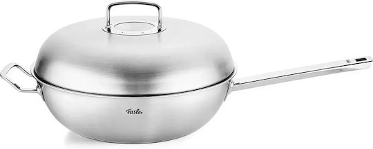 Fissler Original Profi Уок от Неръждаема Стомана с Капак 32cm