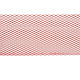 Autoline Car Decorative Grille 120cm x 20cm Red...