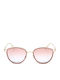Kendall + Kylie Women Sunglasses with Gold Frame and Pink Lens KKO174 651