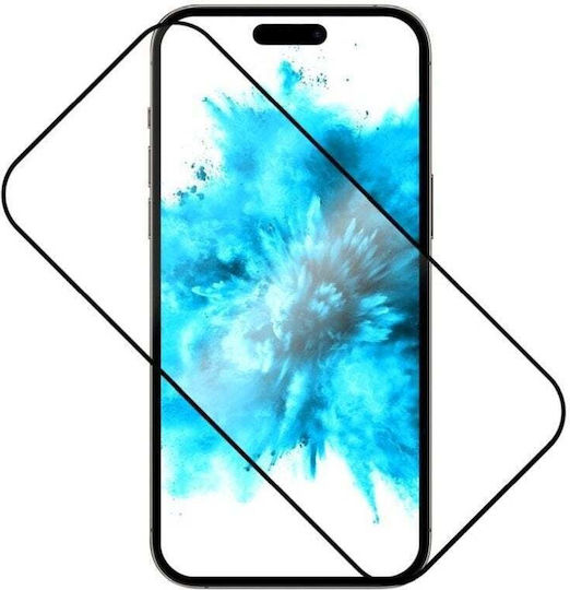 Fixed 2.5D Screen Protector Μαύρο (Redmi Note 14 4G / Redmi Note 14 5G / Poco M7 Pro)