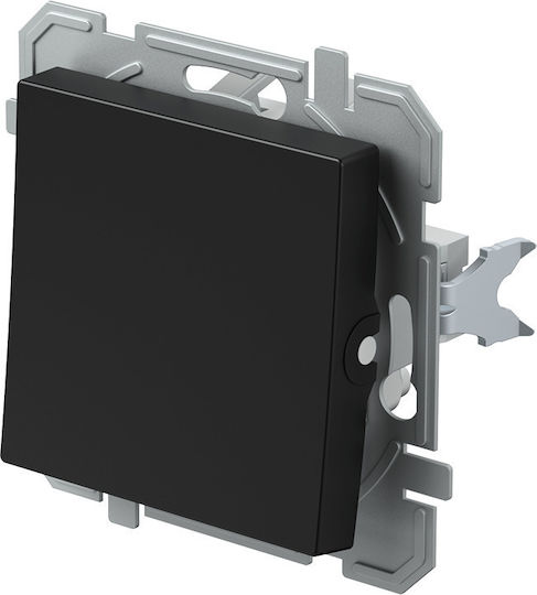 XO Bk Logiq Recessed Wall Switch Without Frame