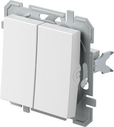 XO Pw Logiq Recessed Wall Switch Double Without...