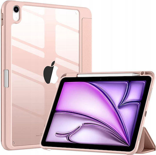 Hard Crystal Case Ipad Air 11 6th Gen M2 2024 7th Gen M3 2025 Pink