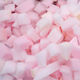 vidaXL Foam Pink 21x21cm