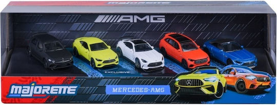 Simba Количка 5 Метални Коли Mercedes AMG 7.5cm