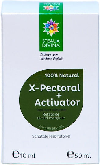Steaua Divina X-pectoral Cu Activator Picături pentru Copii pentru Tuse Uscată 10ml