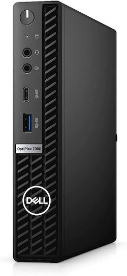 Dell OptiPlex 7080 Überarbeiteter Grade A Desktop-PC Core i5-10500T/8GB/256GB SSD/W11 Pro
