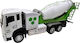 1:32 Scale Concrete Mixer Truck Model Metal Replica Lights Sounds Rotating Drum Battery Powered