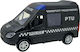 Mercedes Sprinter Черен Полицейски Фургон Реплика Моделна Фигура Масштаб 1:32