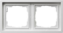Gira Switch Frame 2 Positions In White Colour 0212112 Gira Switch Frame 2 Positions In White Colour 0212112