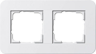 Πλαίσιο Διακόπτη Gira 0212410 2f E3 Reinwhite Reinwhite