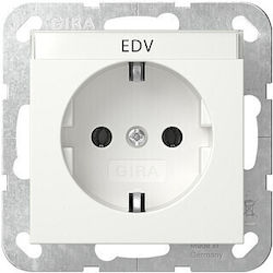 Gira 445703 Schuko Bsf System 55 Reinweiß