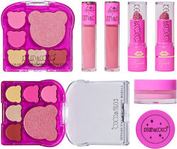 Set 6 Produse de Machiaj Kevin Coco Pink Bear 16.2 X 16 X 2.5 Cm Set 6 Produse de Machiaj Kevin Coco Pink Bear 16.2 X 16 X 2.5 Cm