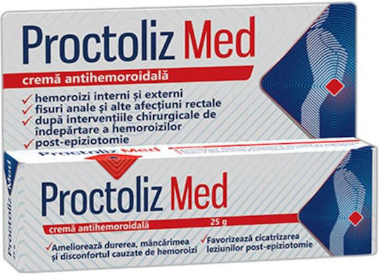 Fiterman Pharma Proctoliz Med Rektale Creme Für Hämorrhoiden 25gr