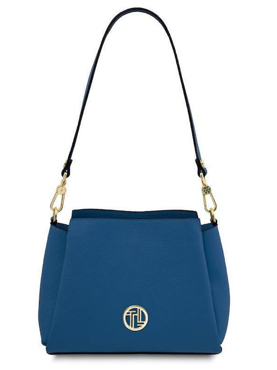 Tuscany Leather Leather Women's Shoulder Bag Blue