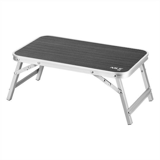 Nils Aluminium Campingmöbel Klapptisch 50x30x20cm Grau