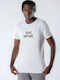 Herrenblusen Kurzarm T-Shirt Weiß