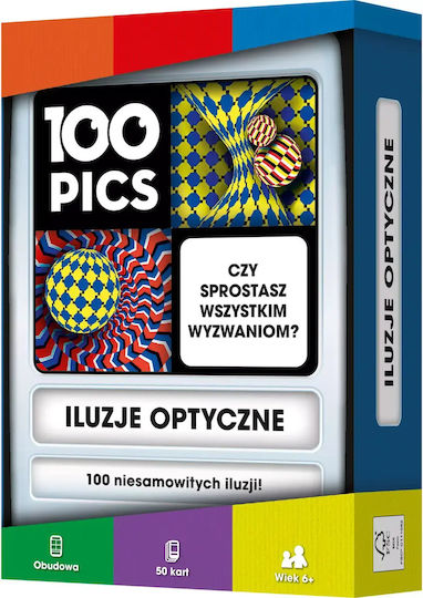 Rebel Gra Board Game 100 Pics Optical Illusions