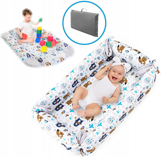 BabyMix Baby Nest Pillow Bear and Fox