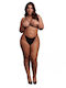 Black Open Bra Crossed Straps Le Désir Amour Open Cup Triangle Bra Neck Strap Adjustable Sliders Queen Size Black