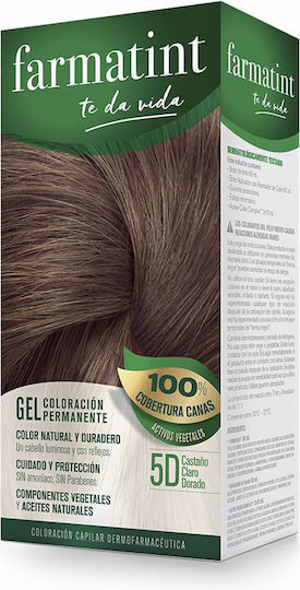 Farmatint Haarfärbemittel Light Golden Brown 5x150ml