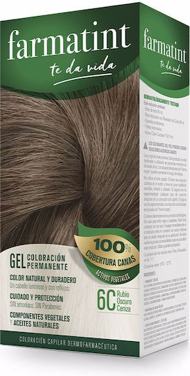 Farmatint Βαφή Μαλλιών Dark Ash Blonde 5x150ml
